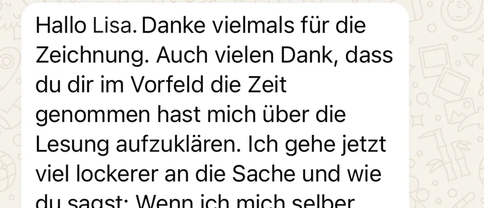 Das sagen meine Kundinnen über meine Arbeit: 4