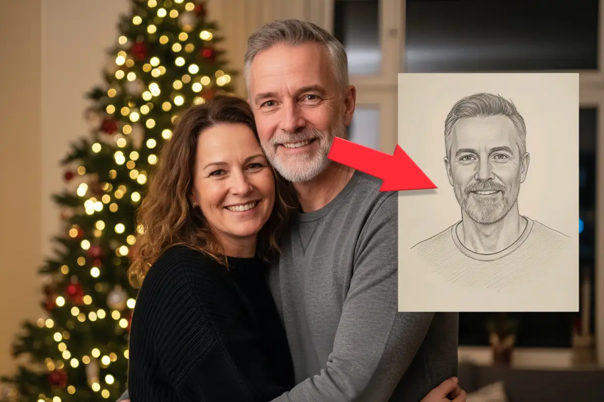 Beispiel Seelenverwandten Zeichnung